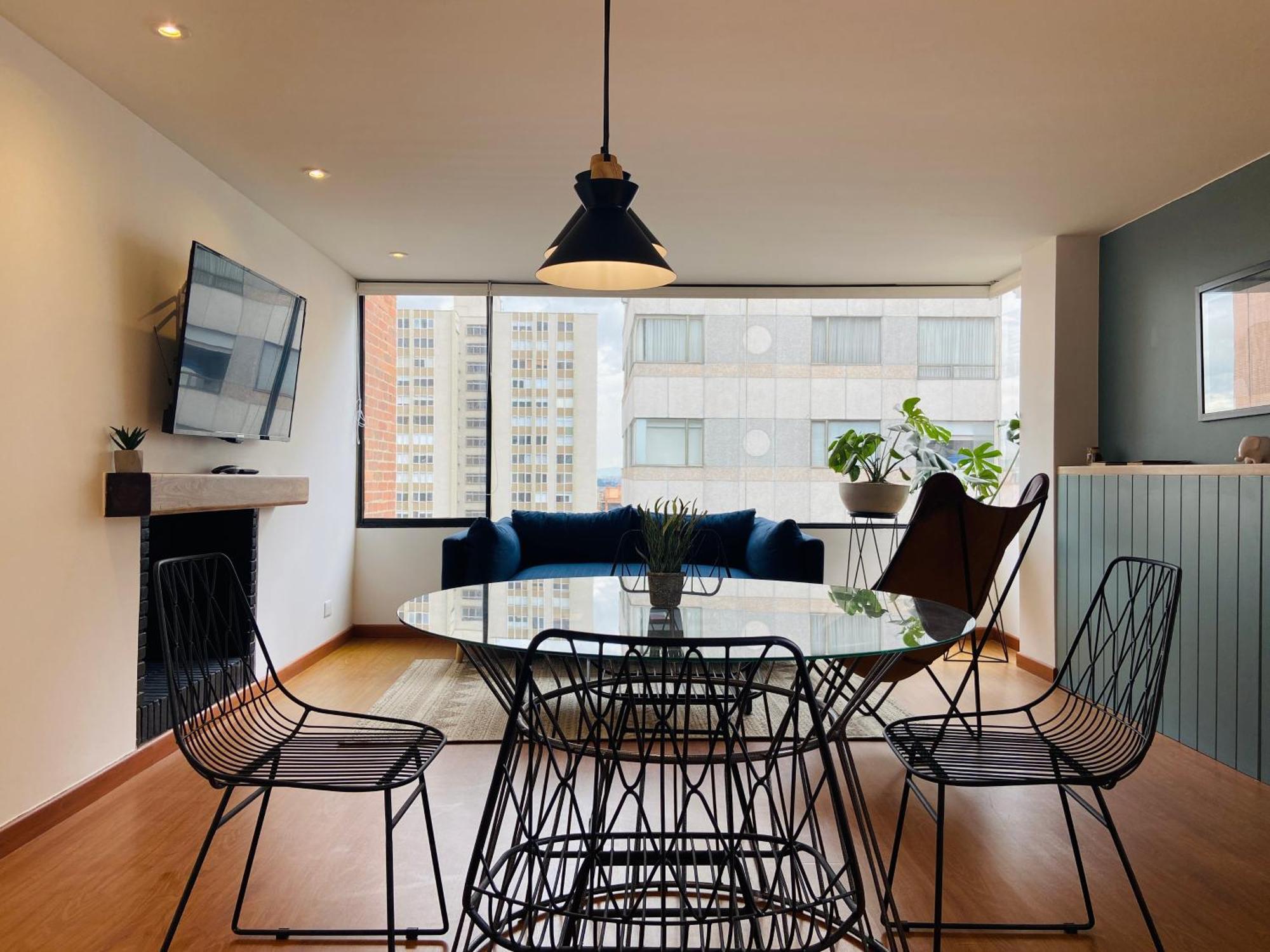 Penthouse Chicala Colombian Experience In Parque Virrey Apartment Bogotá
